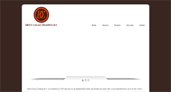 Desktop Screenshot of dietzcacao.nl